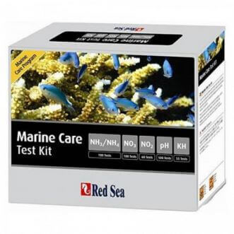 Red Sea Marine Care test (NH3, NO2, NO3, pH, KH)